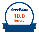 Avvo 10.0 superb rating award